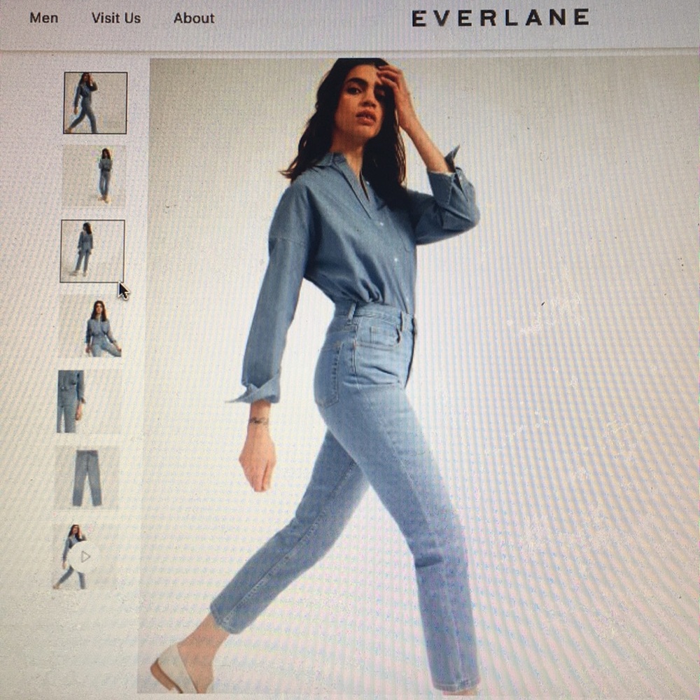 Everlane Straight Ankle Jean